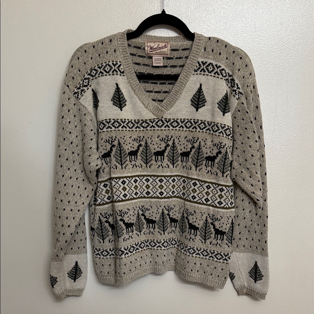 Woolrich Reindeer Sweater